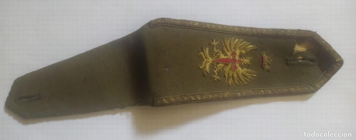 Militaria: Hombrera bordada de oficial - Foto 3