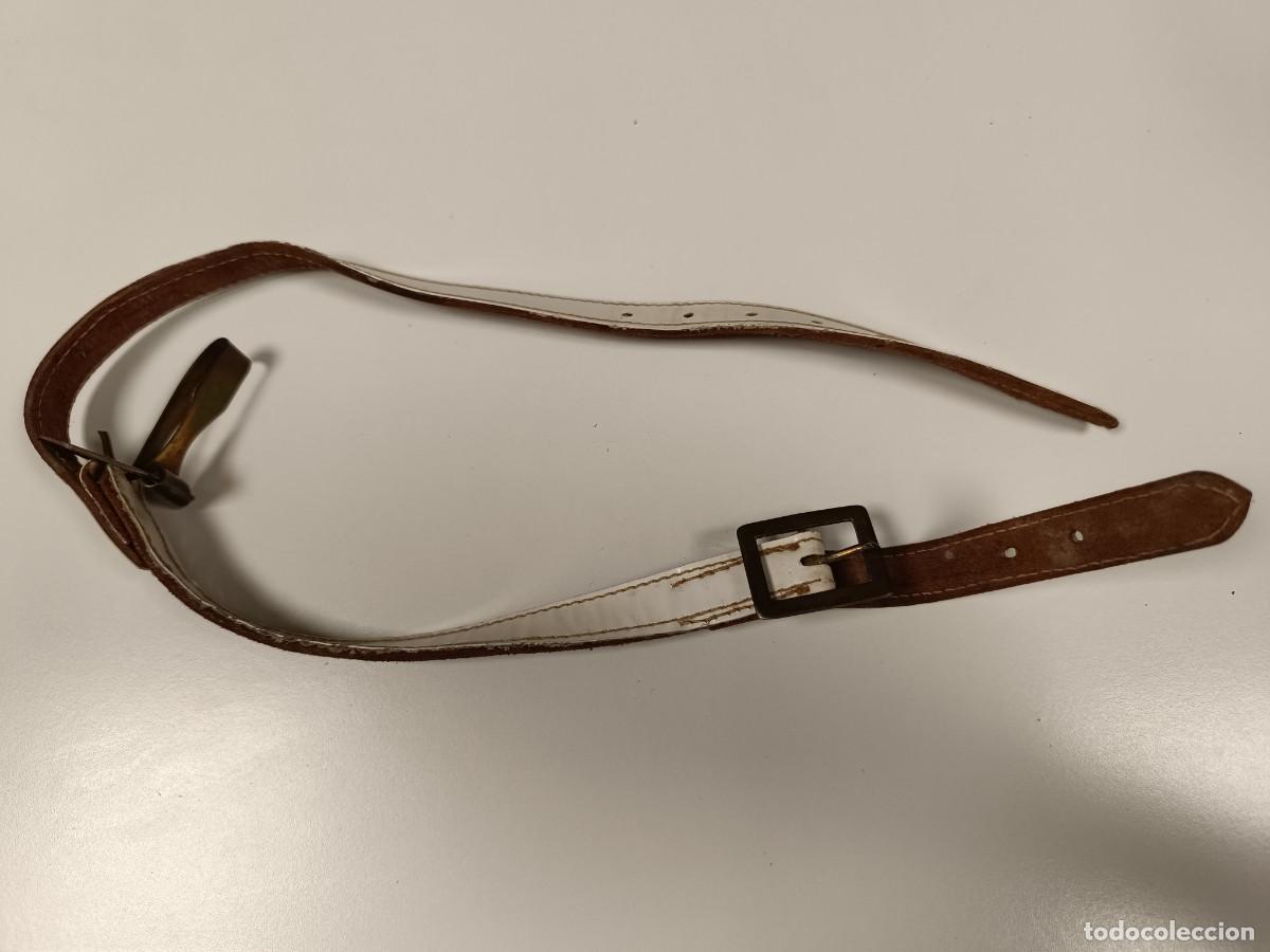Militaria: PORTASABLE DE CHAROL BLANCO - Foto 2