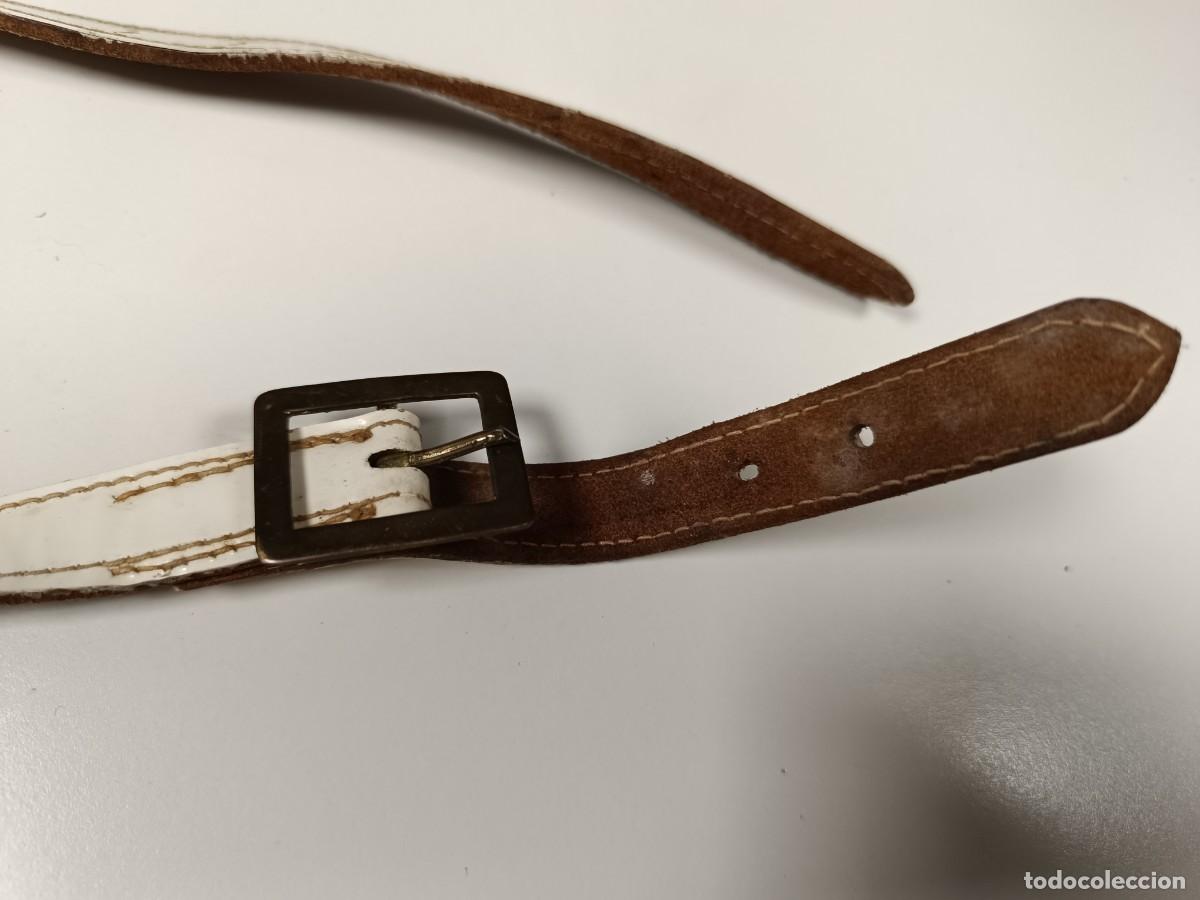 Militaria: PORTASABLE DE CHAROL BLANCO - Foto 3