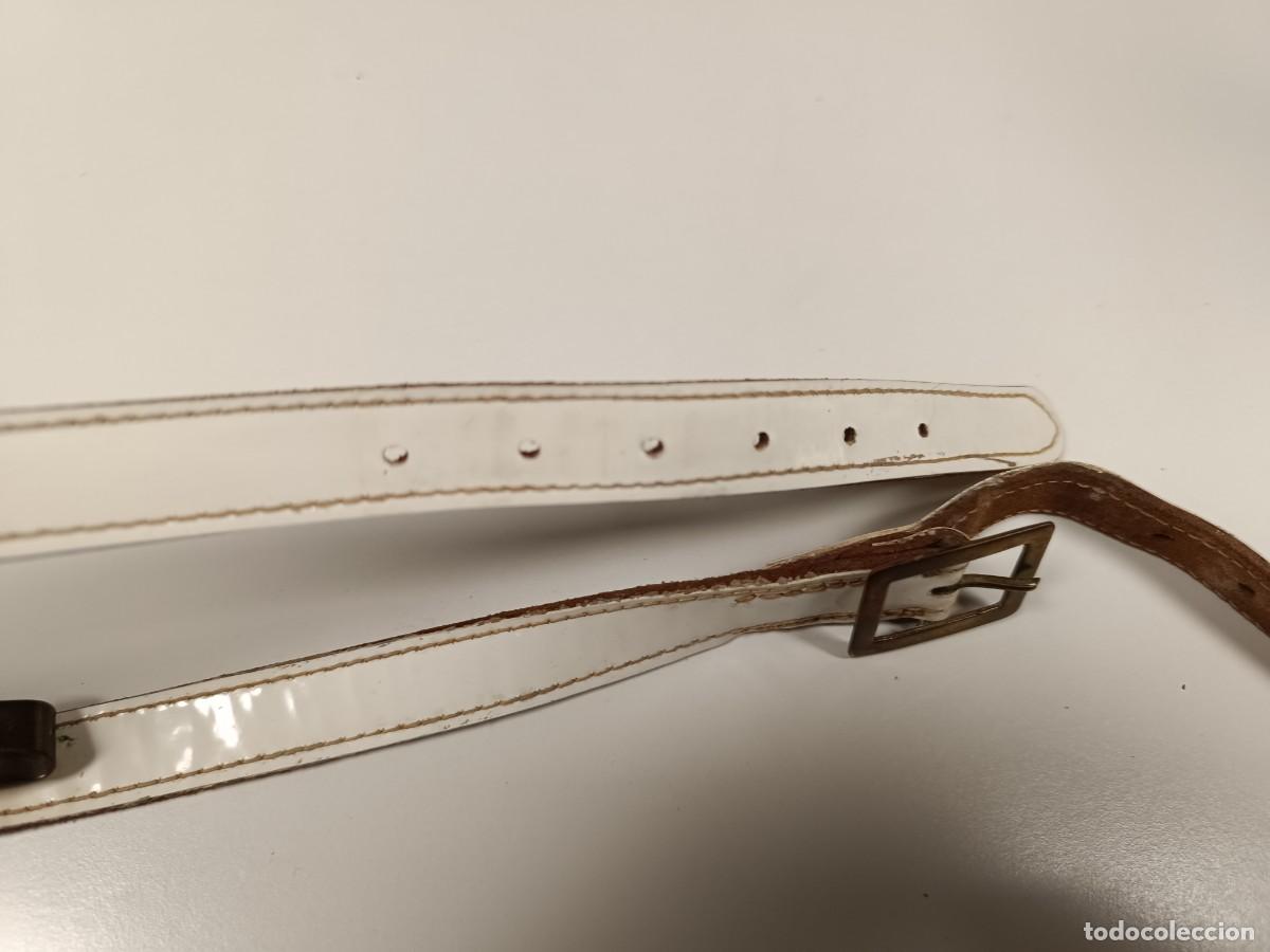 Militaria: PORTASABLE DE CHAROL BLANCO - Foto 7