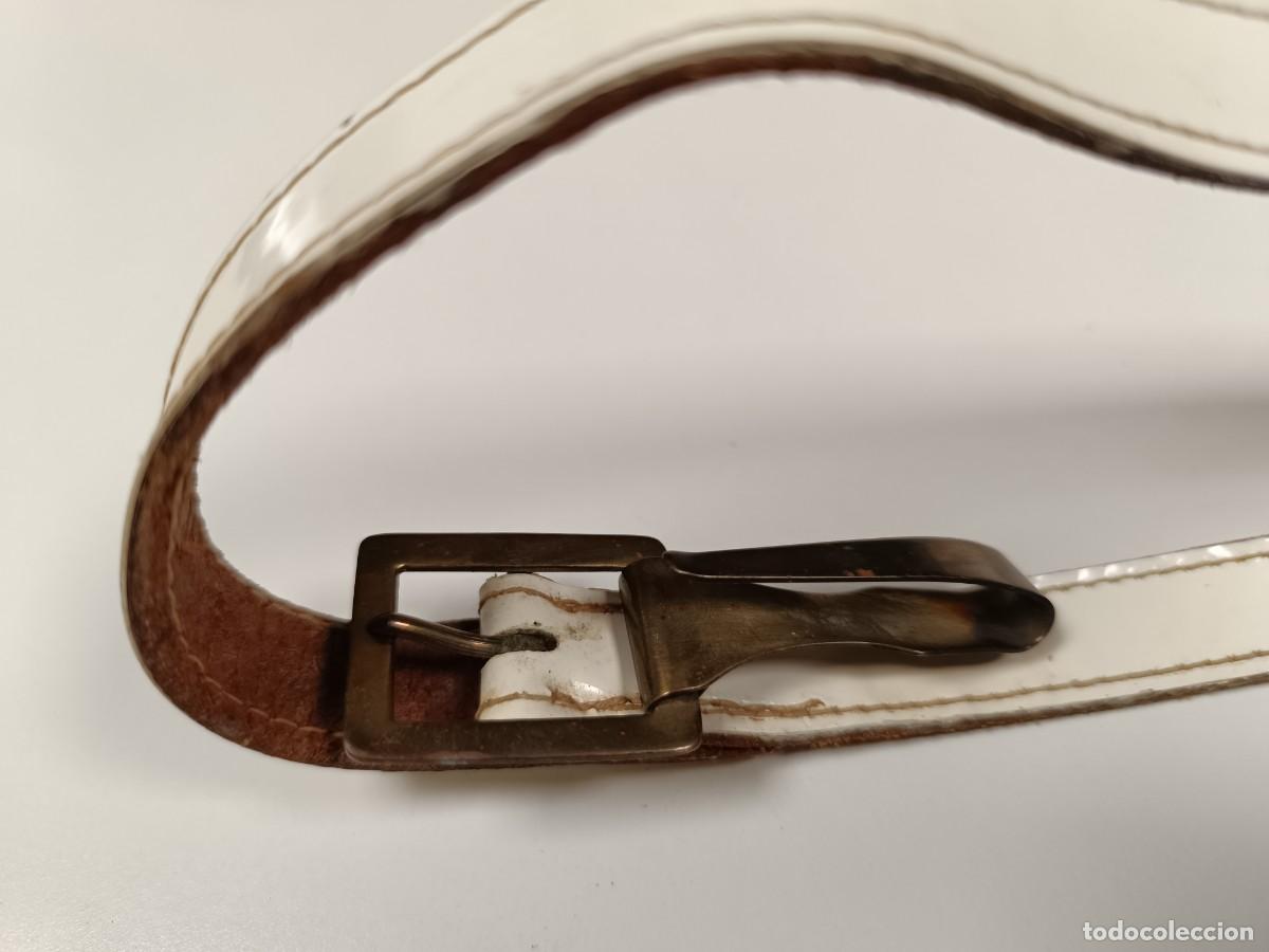 Militaria: PORTASABLE DE CHAROL BLANCO - Foto 9