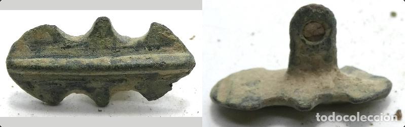 Militaria: Antiguo bot&oacute;n a identificar bronce - Foto 1