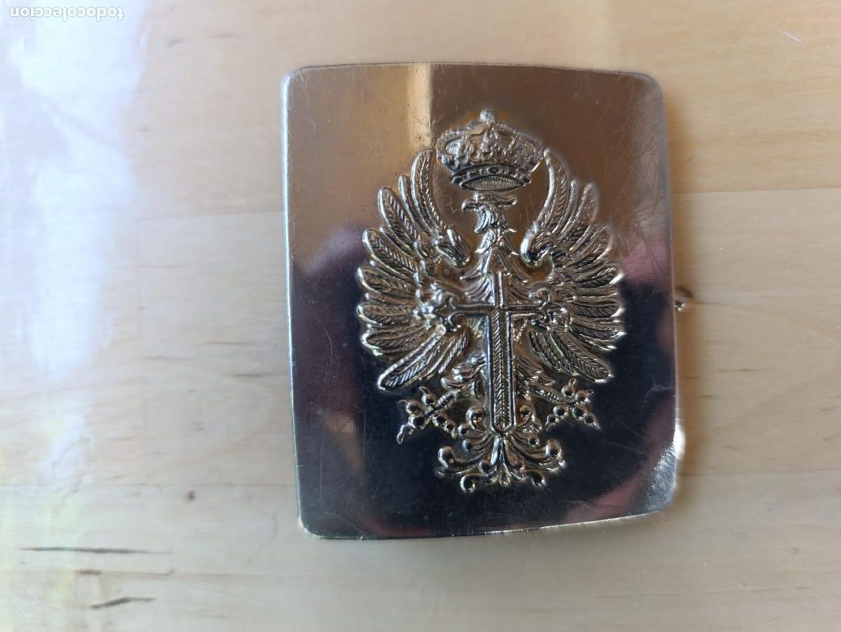 Militaria: HEBILLA CINTURON EJERCITO DE TIERRA. - Foto 1