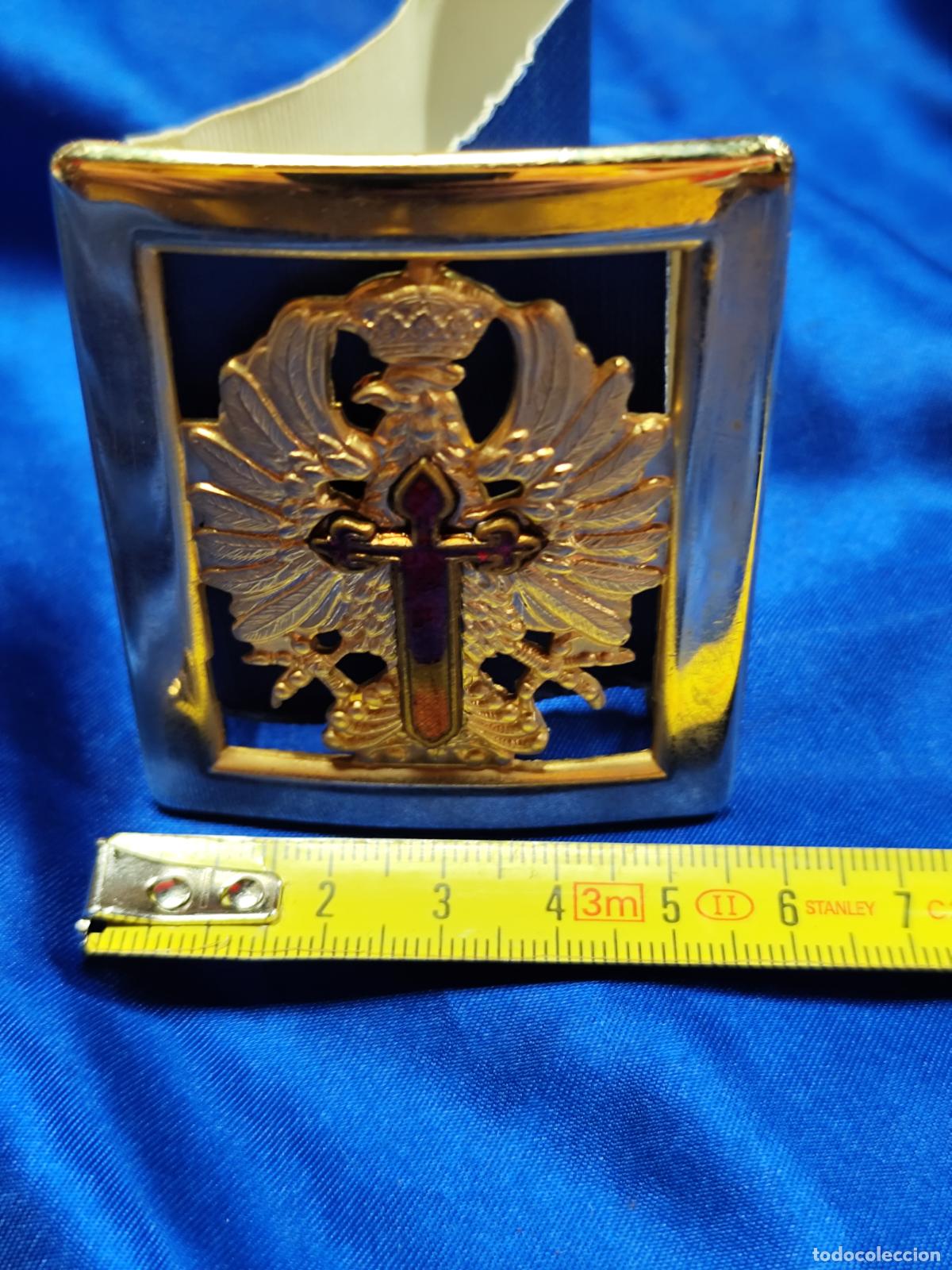 Militaria: HEBILLA EJERCITO ESPA&Ntilde;OL CALADO COMO NUEVA - Foto 5