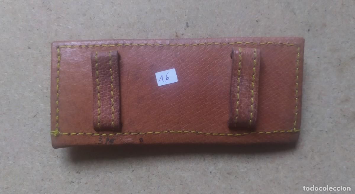 Militaria: Funda para munici&oacute;n, de cuero - Foto 2