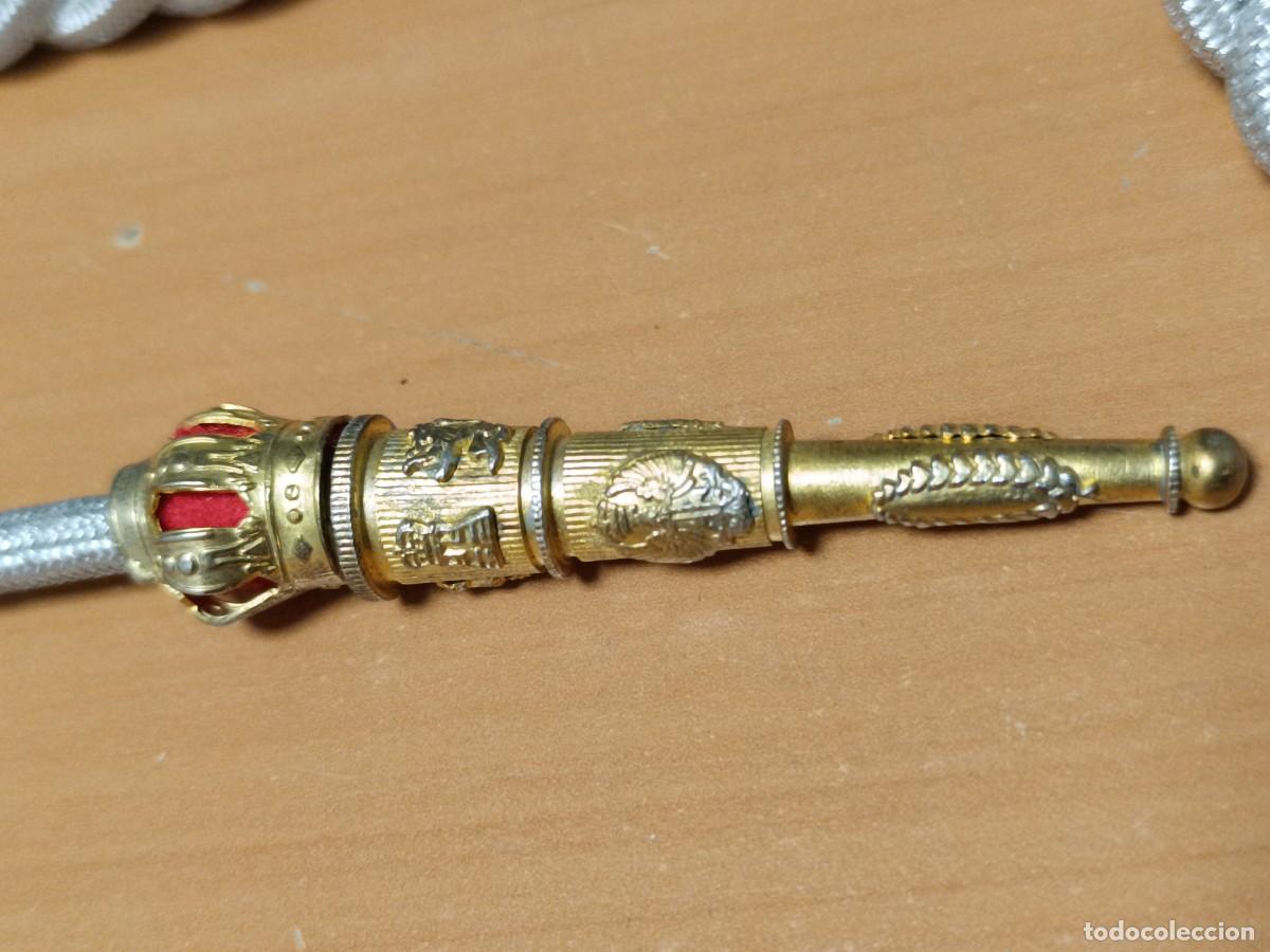 Militaria: CORDON DE GALA DE UNIFORME, UNOS 100 CM - Foto 2