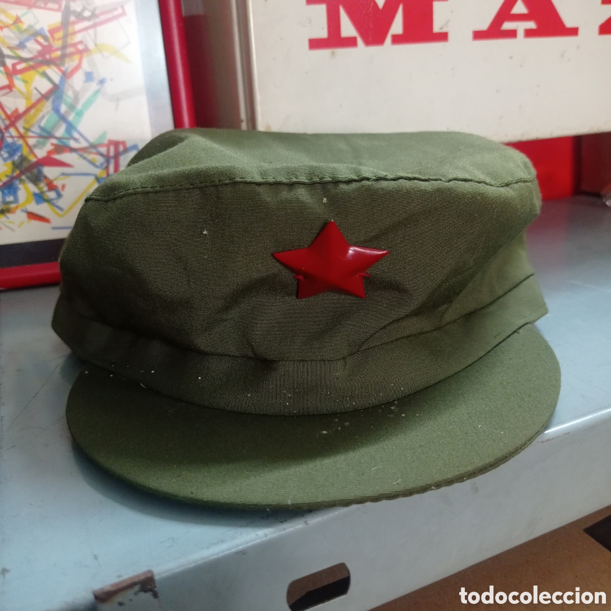 Militaria: Gorra ej&eacute;rcito chino aut&eacute;ntica - Foto 1
