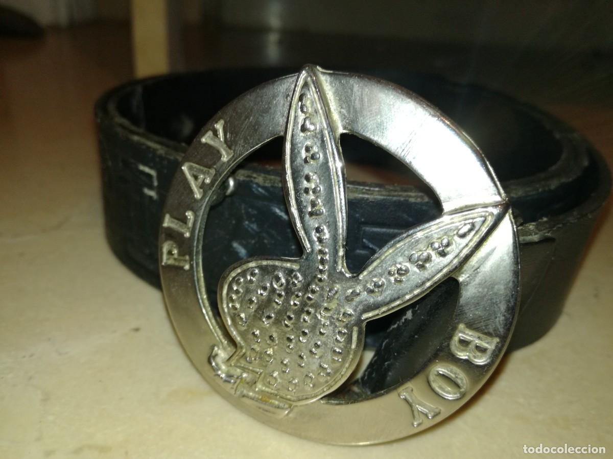Militaria: CINTUR&Oacute;N ORIGINAL DE PLAY BOY-ORIGINAL DE LA &Eacute;POCA - Foto 1