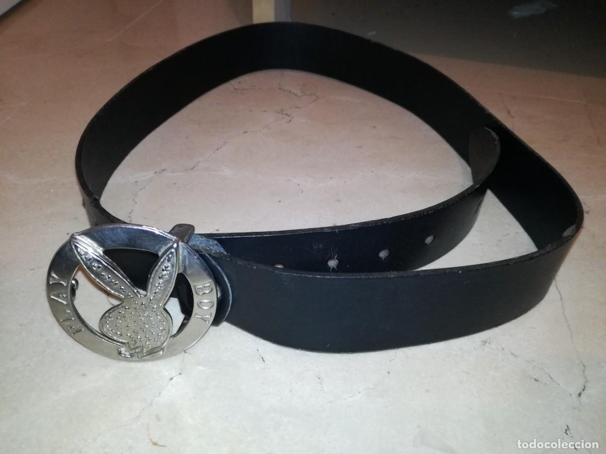 Militaria: CINTUR&Oacute;N ORIGINAL DE PLAY BOY-ORIGINAL DE LA &Eacute;POCA - Foto 2