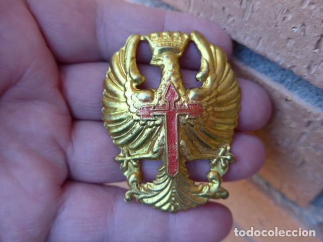 Militaria: EMBLEMA AGUILA DE CASCO - Z 42 - TRUBIA - AGUILA CASCO