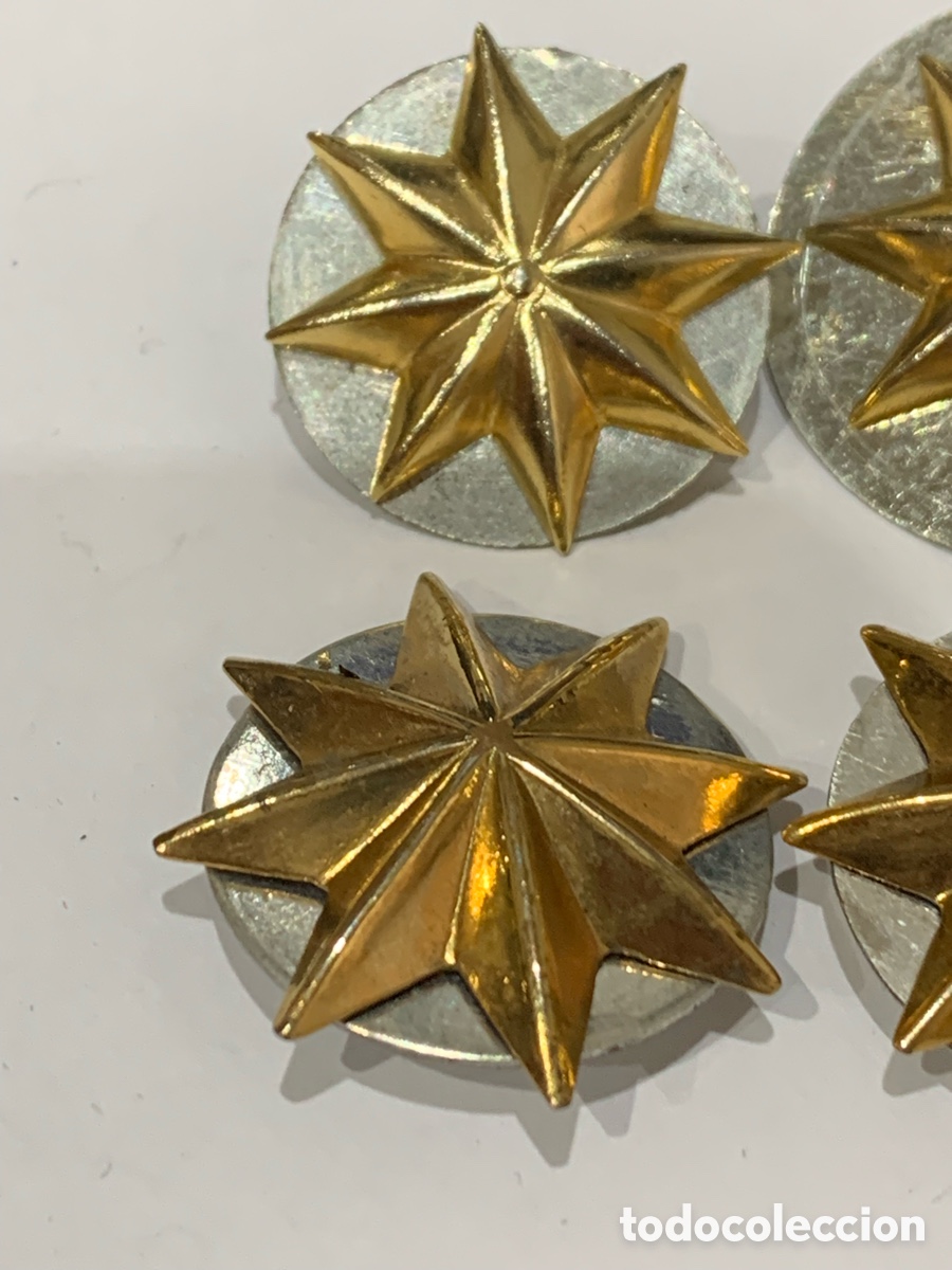 Militaria: 4 estrellas de 8 puntas - Foto 2