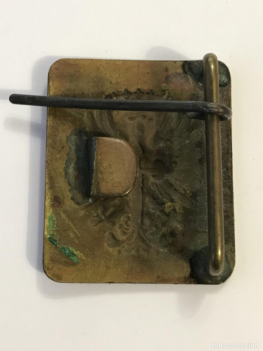 Militaria: HEBILLA ANTIGUA EJERCITO - Foto 2