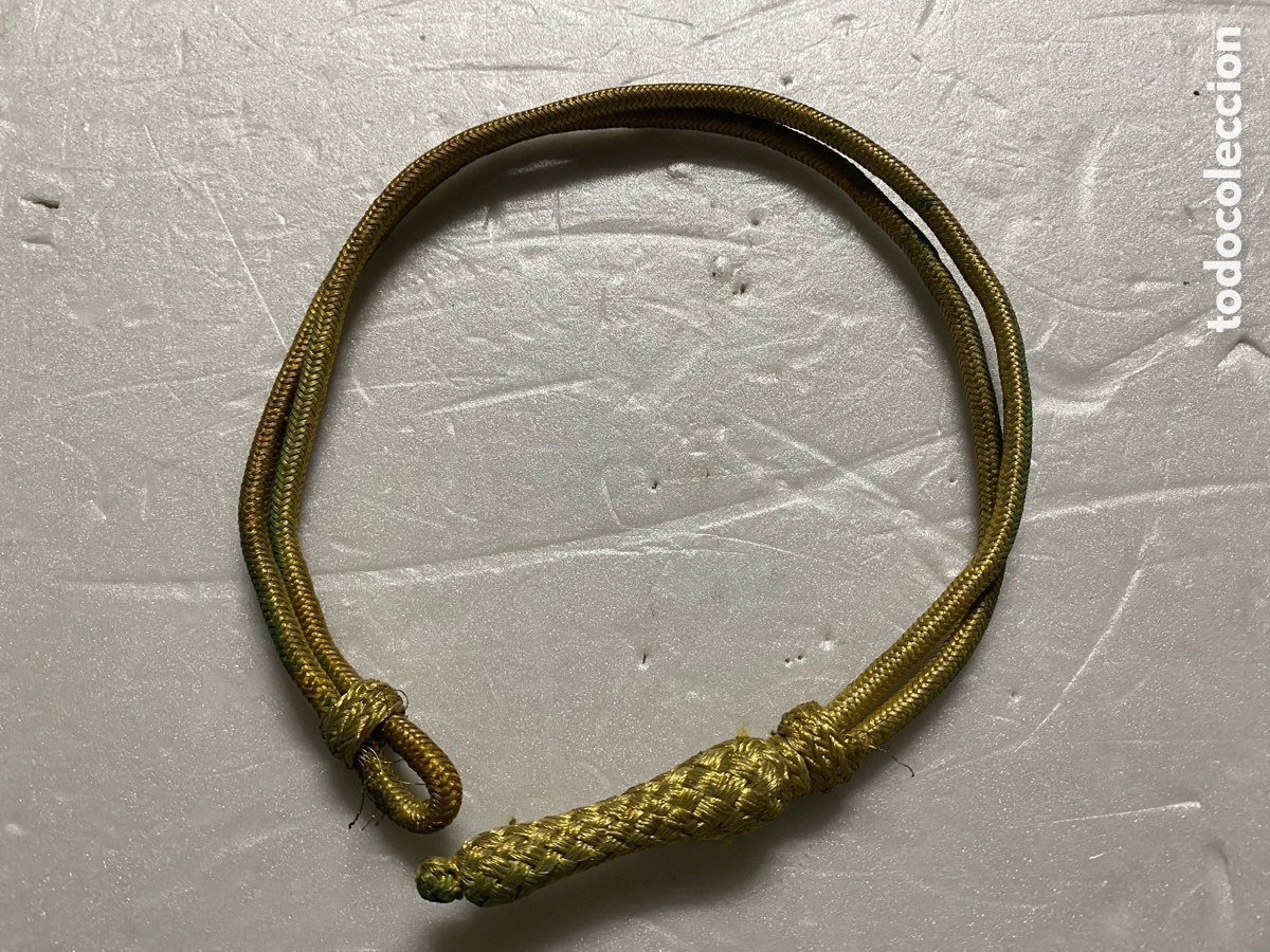 Militaria: GALA PARA SABLE DE OFICIAL EJ&Eacute;RCITO ESPA&Ntilde;OL - Foto 2