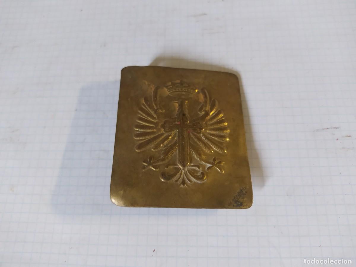 Militaria: Hebilla espa&ntilde;ola para cinto - Foto 1