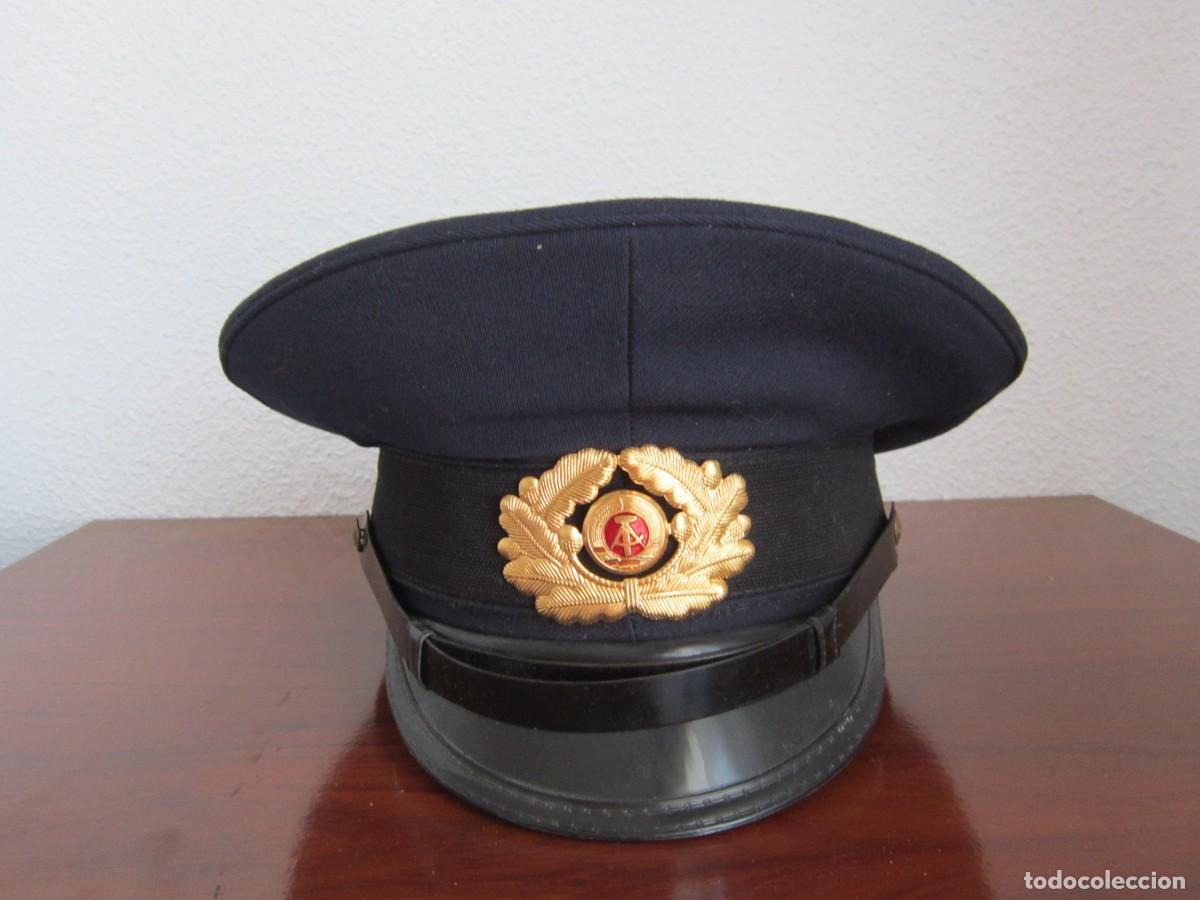 Militaria: GORRA DE PLATO DE LA MARINA RDA - Foto 1