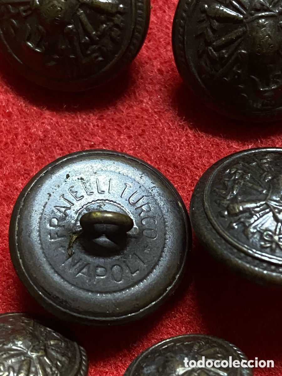 Militaria: LOTE DE BOTONES EJERCITO ITALIANO - Foto 4