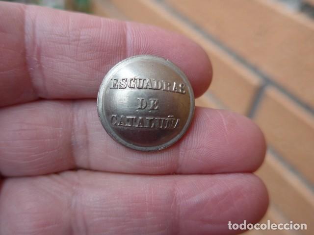 Militaria: ANTIGUO BOTON ESCUADRAS DE CATALU&Ntilde;A - MOSSOS - MOZOS DE ESCUADRA
