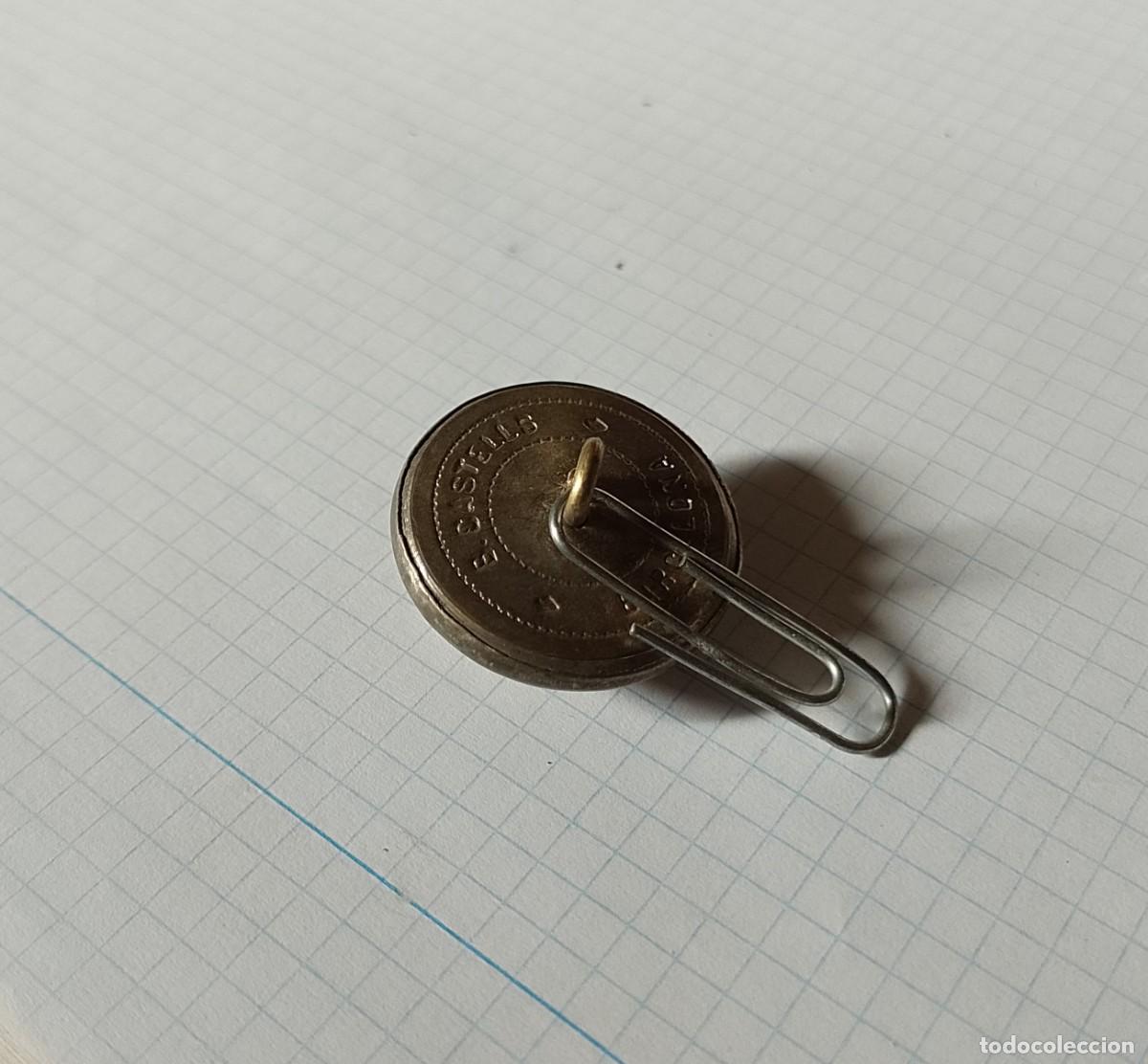 Militaria: Bot&oacute;n nobiliario con corona - Foto 2