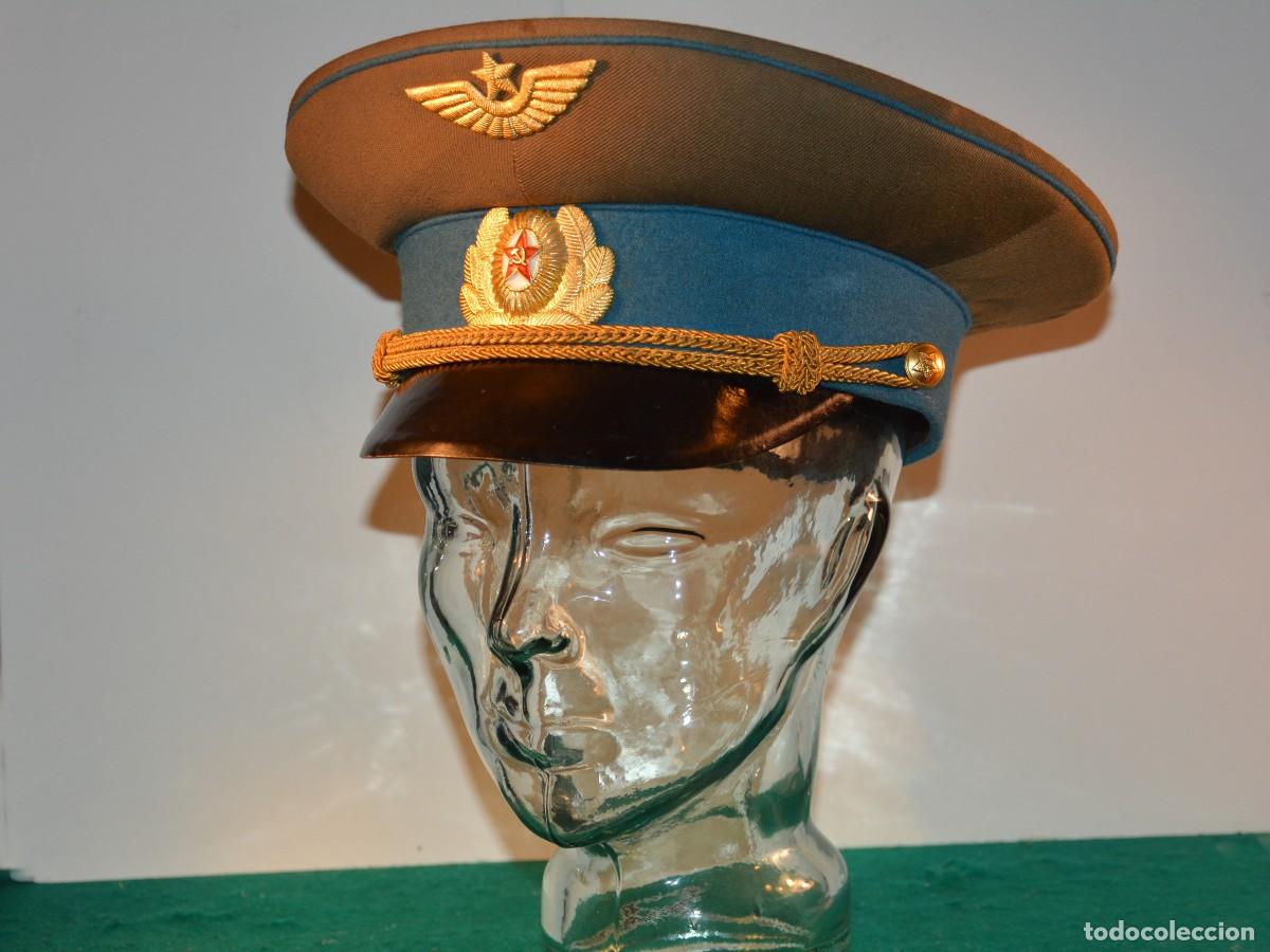 Militaria: Gorra de plato de oficial ejercito sovi&eacute;tico - Foto 1
