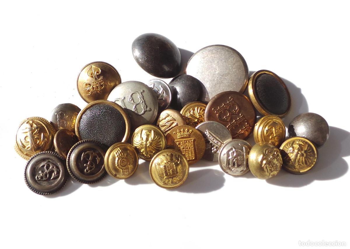 Militaria: LOTE DE BOTONES. COLECCI&Oacute;N. - Foto 3