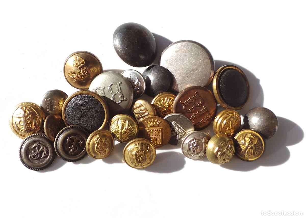 Militaria: LOTE DE BOTONES. COLECCI&Oacute;N. - Foto 4