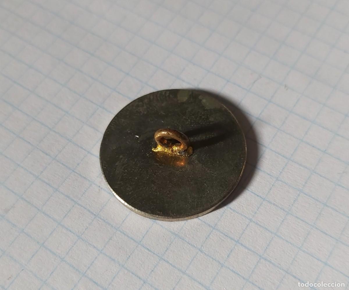 Militaria: Bot&oacute;n TZ, 23 mm, plateado - Foto 2