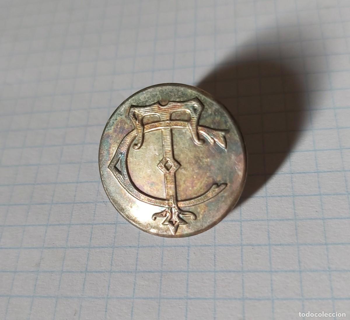Militaria: Bot&oacute;n TC, 23 mm de di&aacute;metro - Foto 1