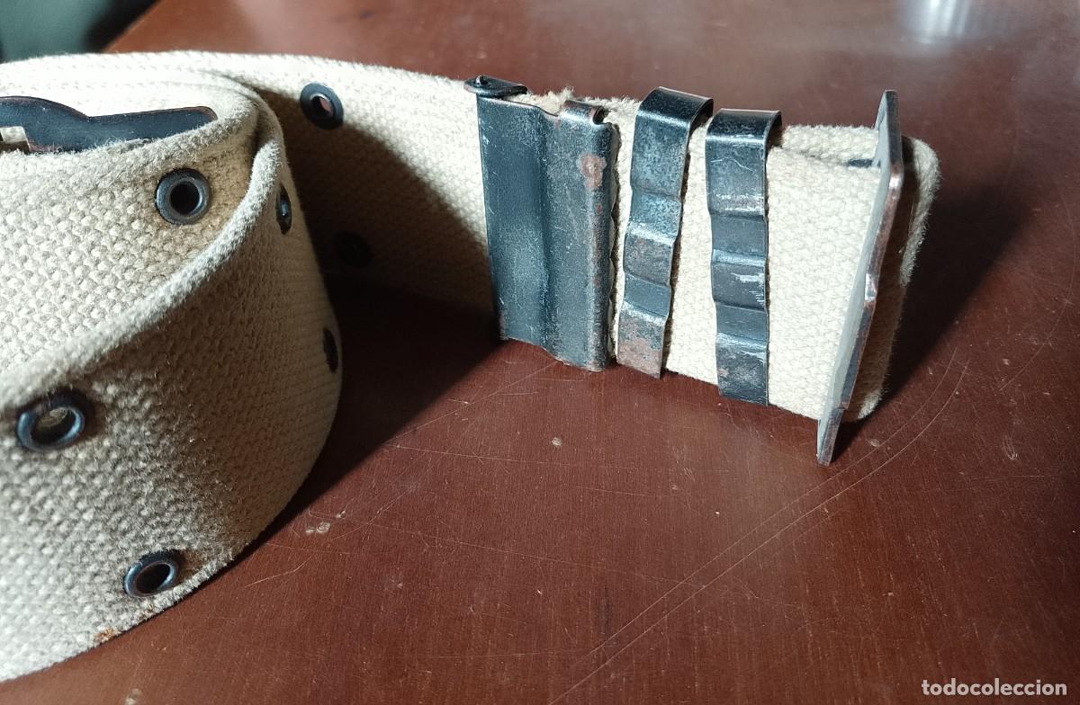 Militaria: Cintur&oacute;n ingl&eacute;s, blanco - Foto 2