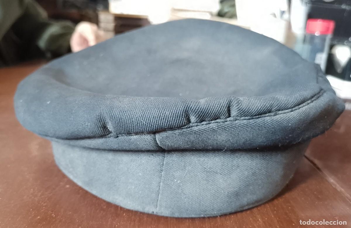 Militaria: Gorra de plato, azul oscuro - Foto 4