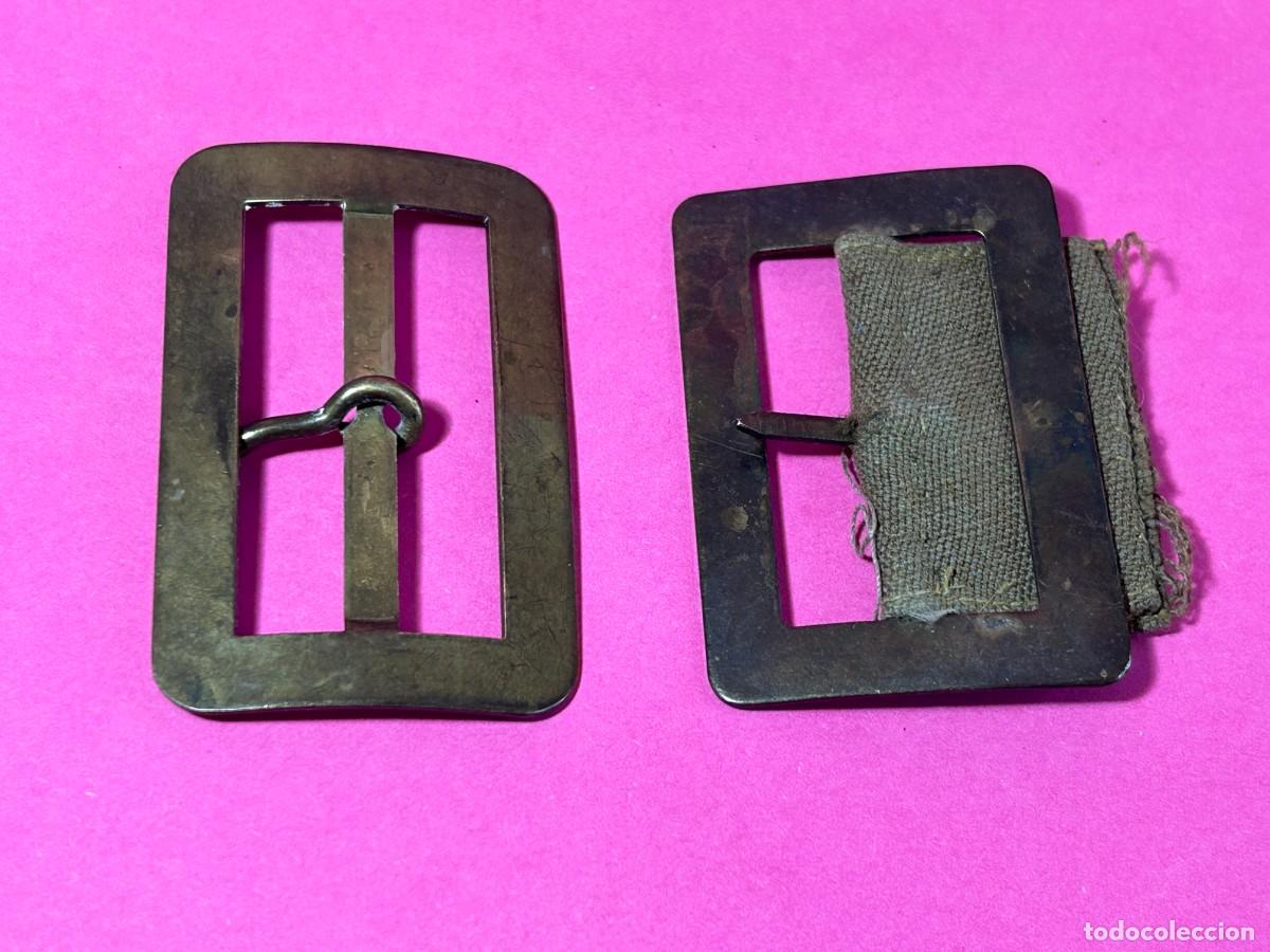 Militaria: LOTE DE DOS HEBILLAS EJERCITO ESPA&Ntilde;OL - Foto 1