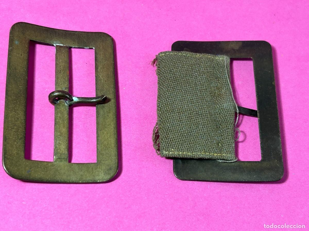 Militaria: LOTE DE DOS HEBILLAS EJERCITO ESPA&Ntilde;OL - Foto 2
