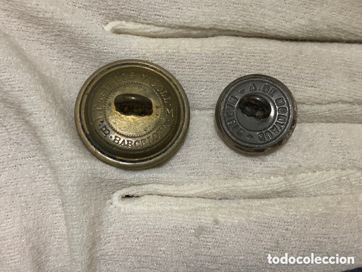 Militaria: BOTONES DE LANZEROS 1850 - 1855 BOTON - Foto 4