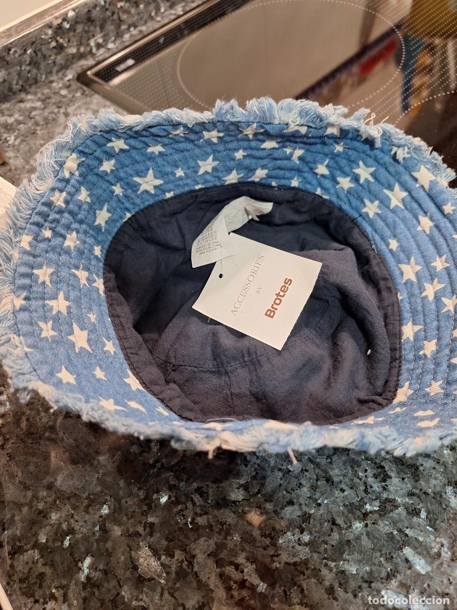 Militaria: Gorro de tela de algod&oacute;n vaquera. - Foto 2
