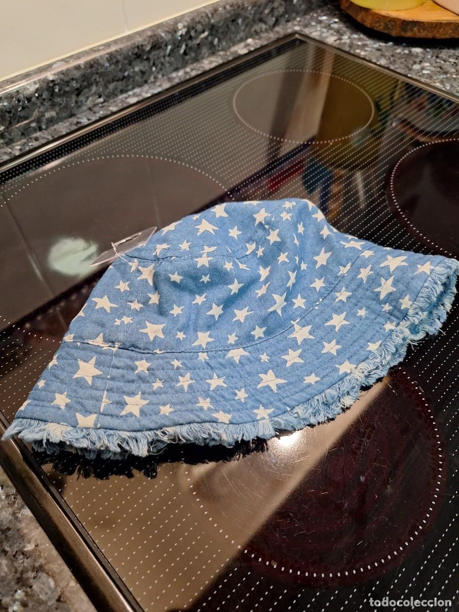 Militaria: Gorro de tela de algod&oacute;n vaquera. - Foto 3