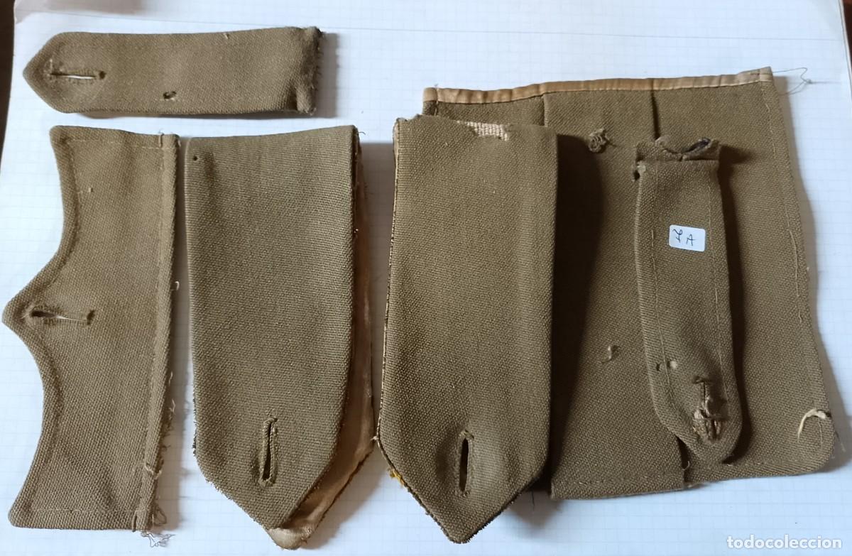Militaria: Lote de partes de guerrera - Foto 1