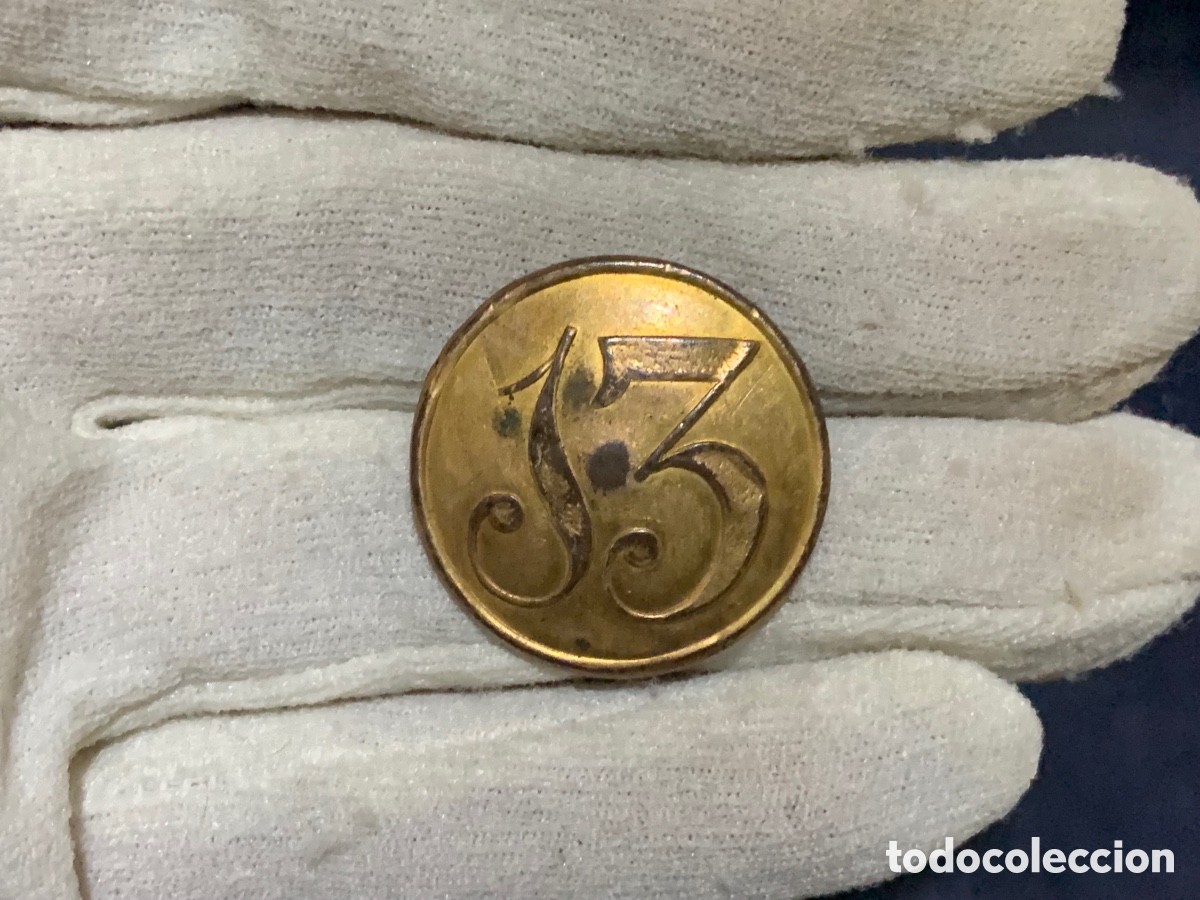 Militaria: BOT&Oacute;N REGIMIENTO DE INFANTERIA N&Uacute;MERO 13