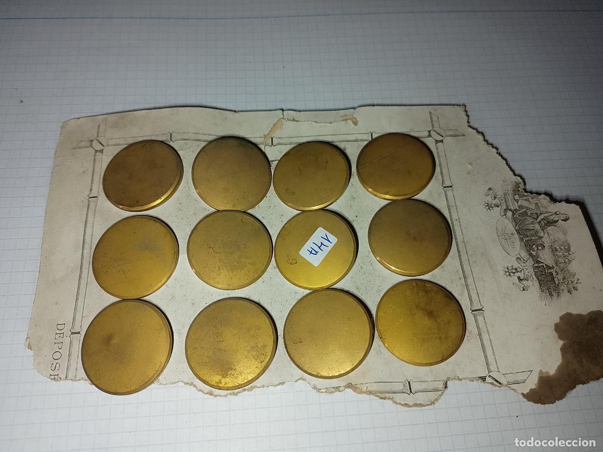Militaria: Lote de 12 botones, 27mm - Foto 2
