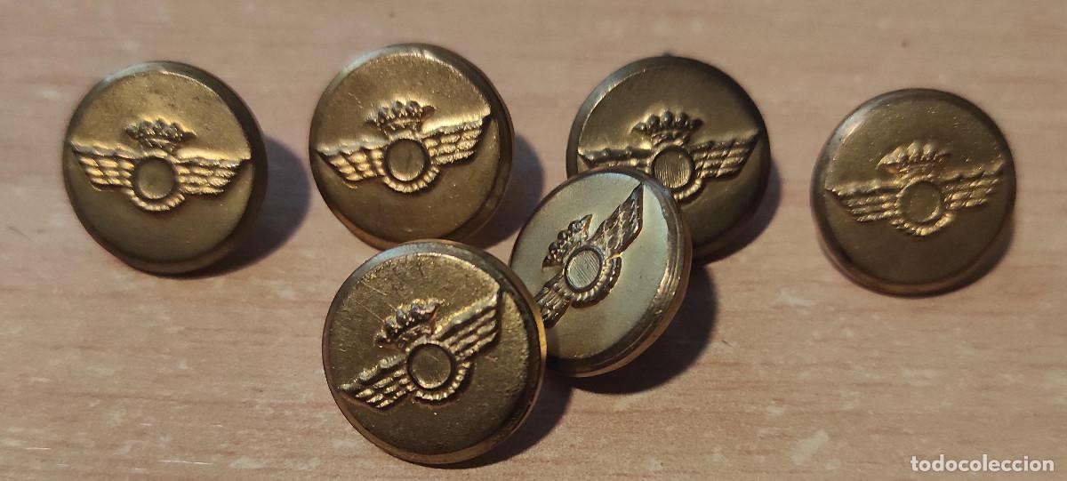 Militaria: BOT&Oacute;N EA MOD 1946 PLANO DE 16 MM - Foto 1