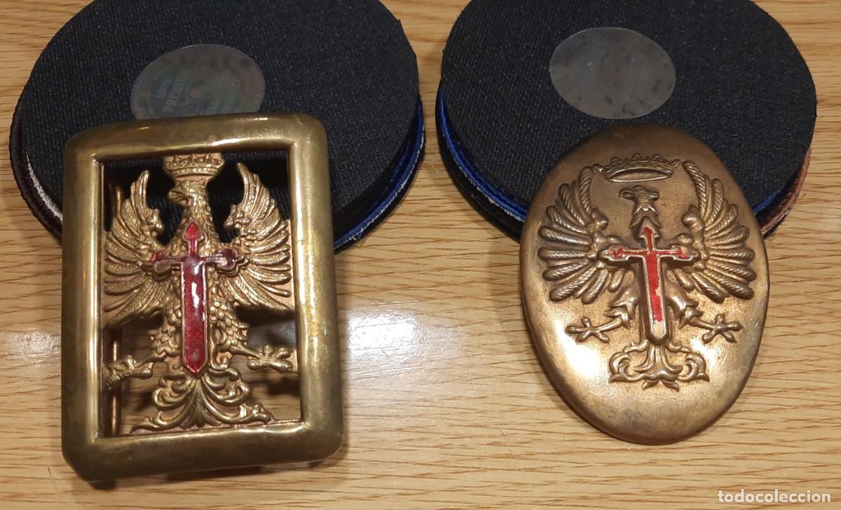 Militaria: DOS HEBILLAS DEL EJ&Eacute;RCITO - Foto 1