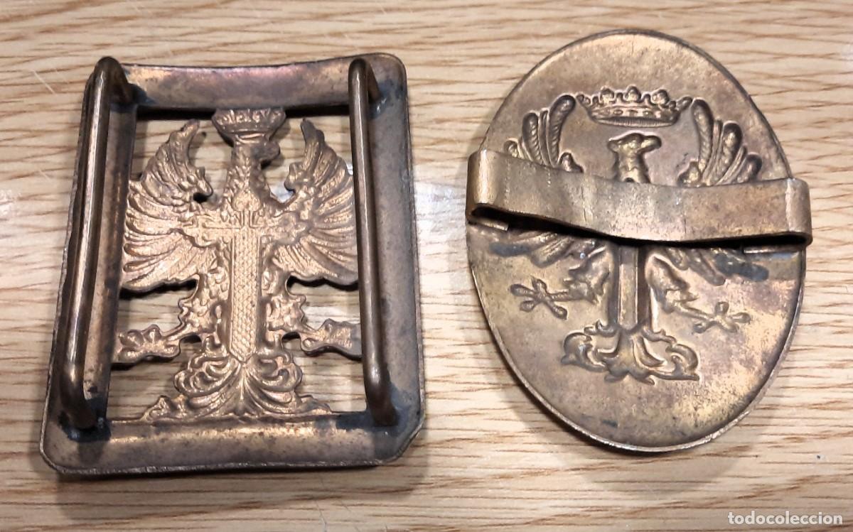 Militaria: DOS HEBILLAS DEL EJ&Eacute;RCITO - Foto 2