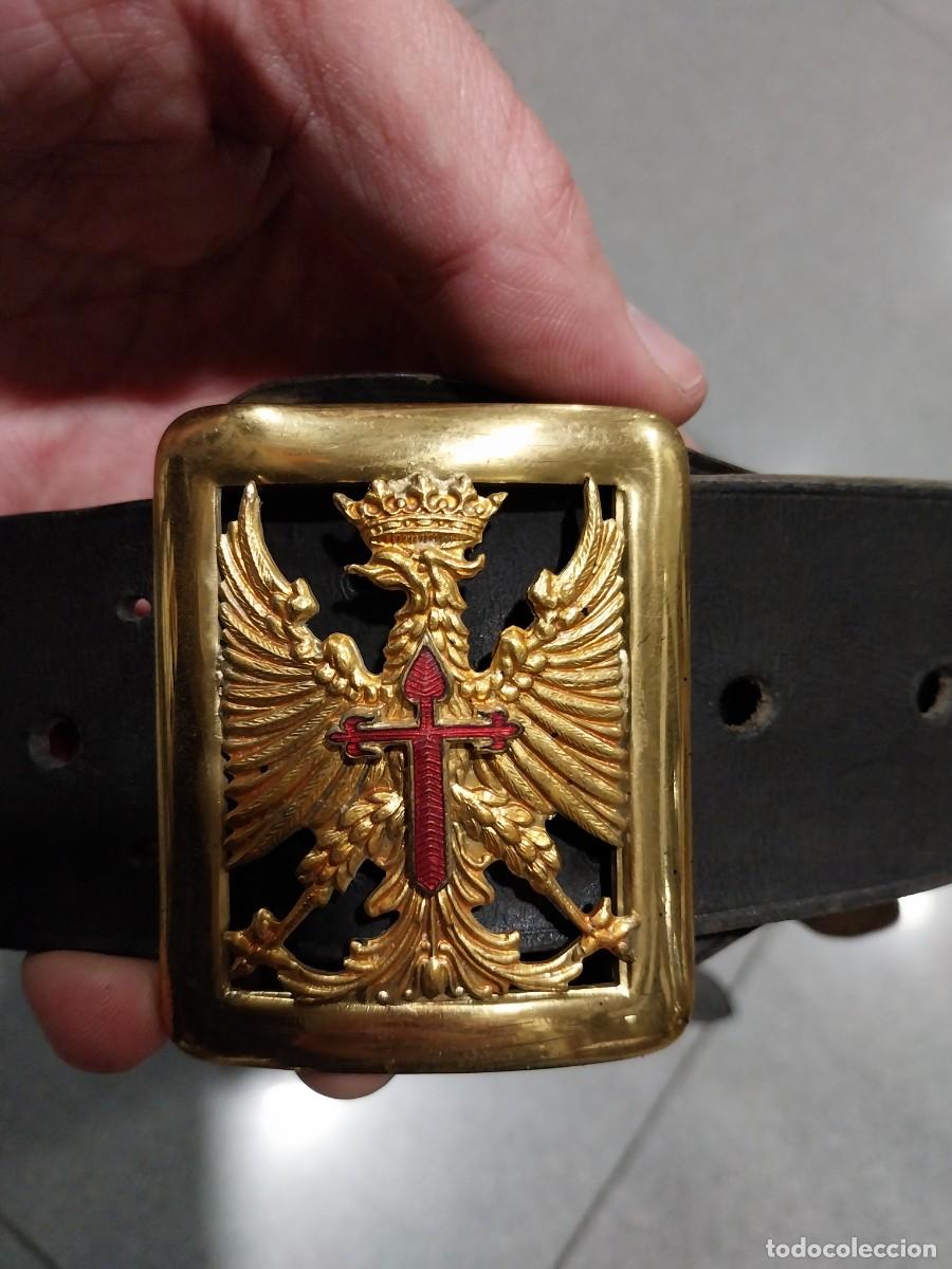 Militaria: Cintur&oacute;n militar y correas - Foto 3