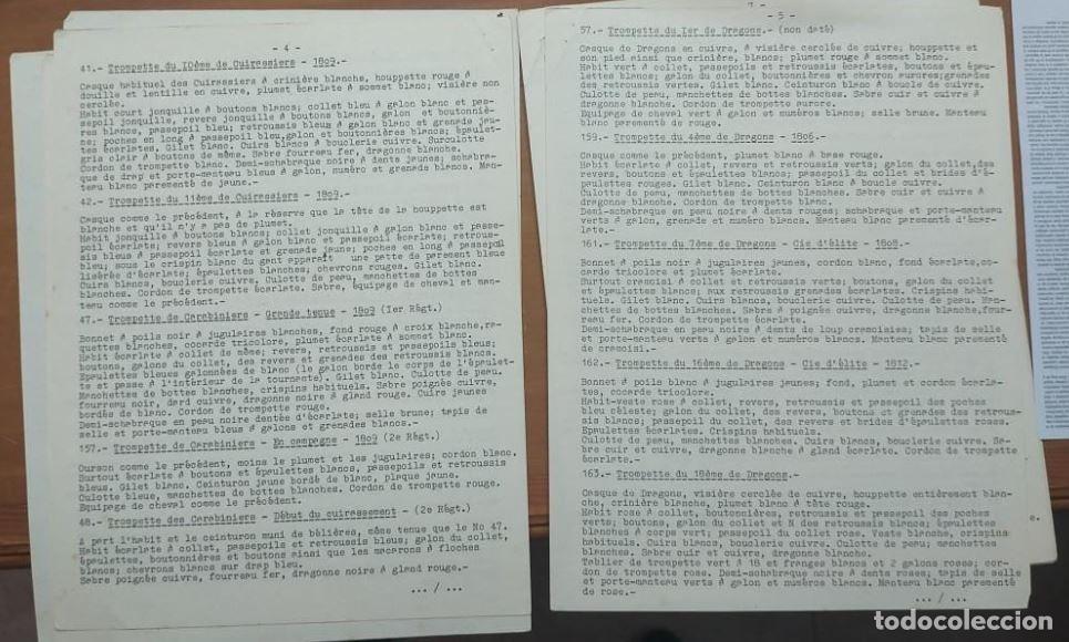 Militaria: MANUSCRITO DE MARCKOLSHEIM - FORTHOFFER - Foto 9