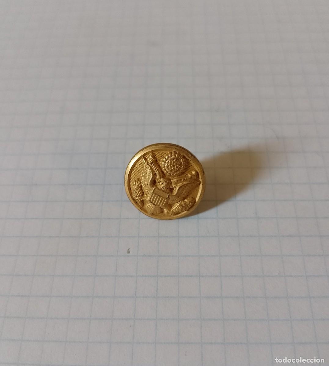 Militaria: Bot&oacute;n U.S.A., de rosca - Foto 1