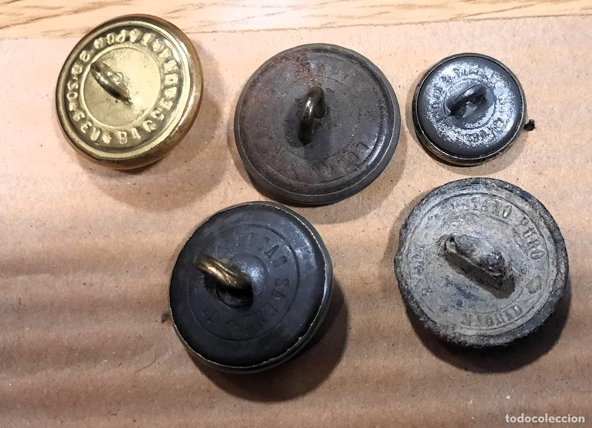 Militaria: LOTE BOTONES VARIAS UNIDADES - Foto 2