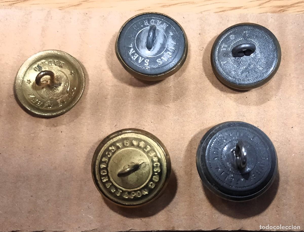 Militaria: LOTE BOTONES VARIAS UNIDADES - Foto 2