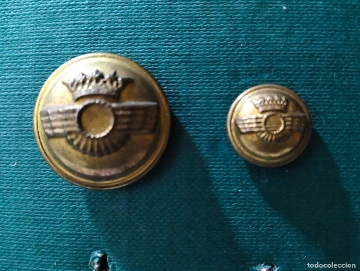Militaria: 2 BOTONES AVIACION, EJERCITO ESPA&Ntilde;OL - Foto 1