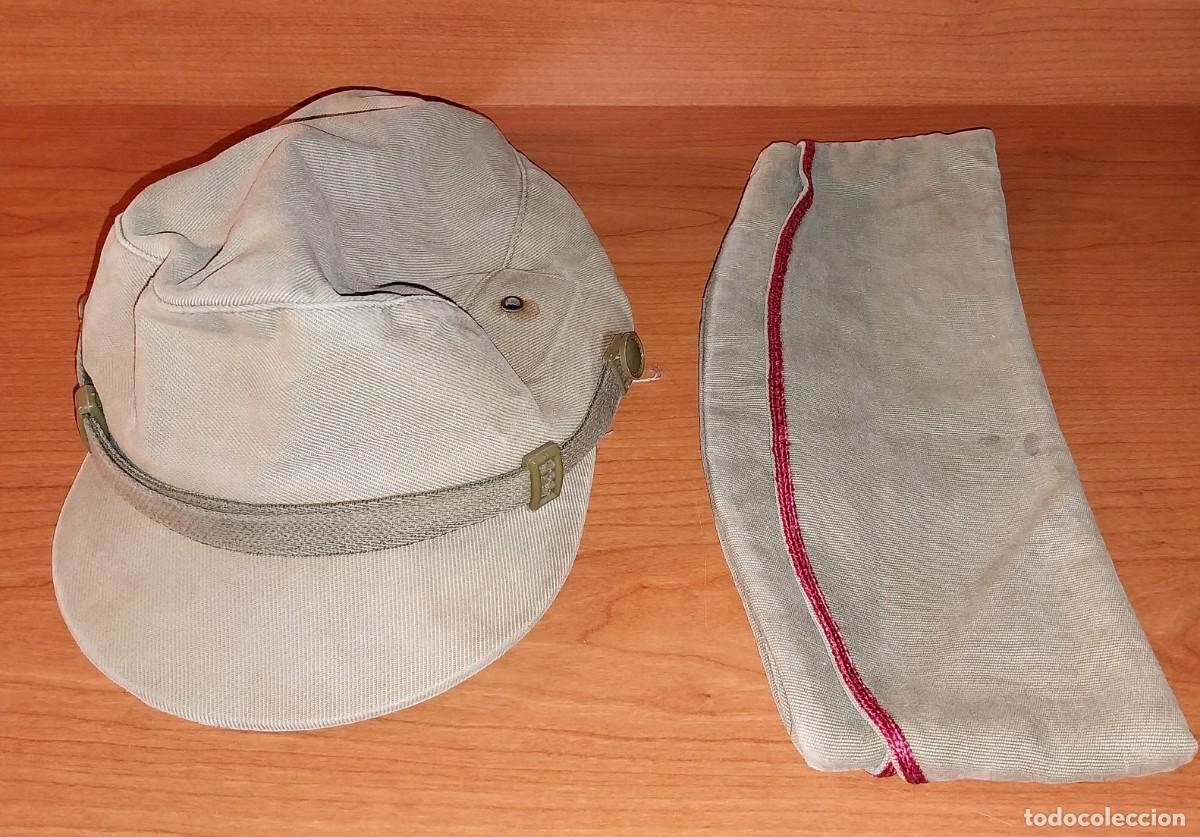 Militaria: Ej&eacute;rcito Espa&ntilde;ol. Gorra y gorrillo modelo 1967 - Foto 1