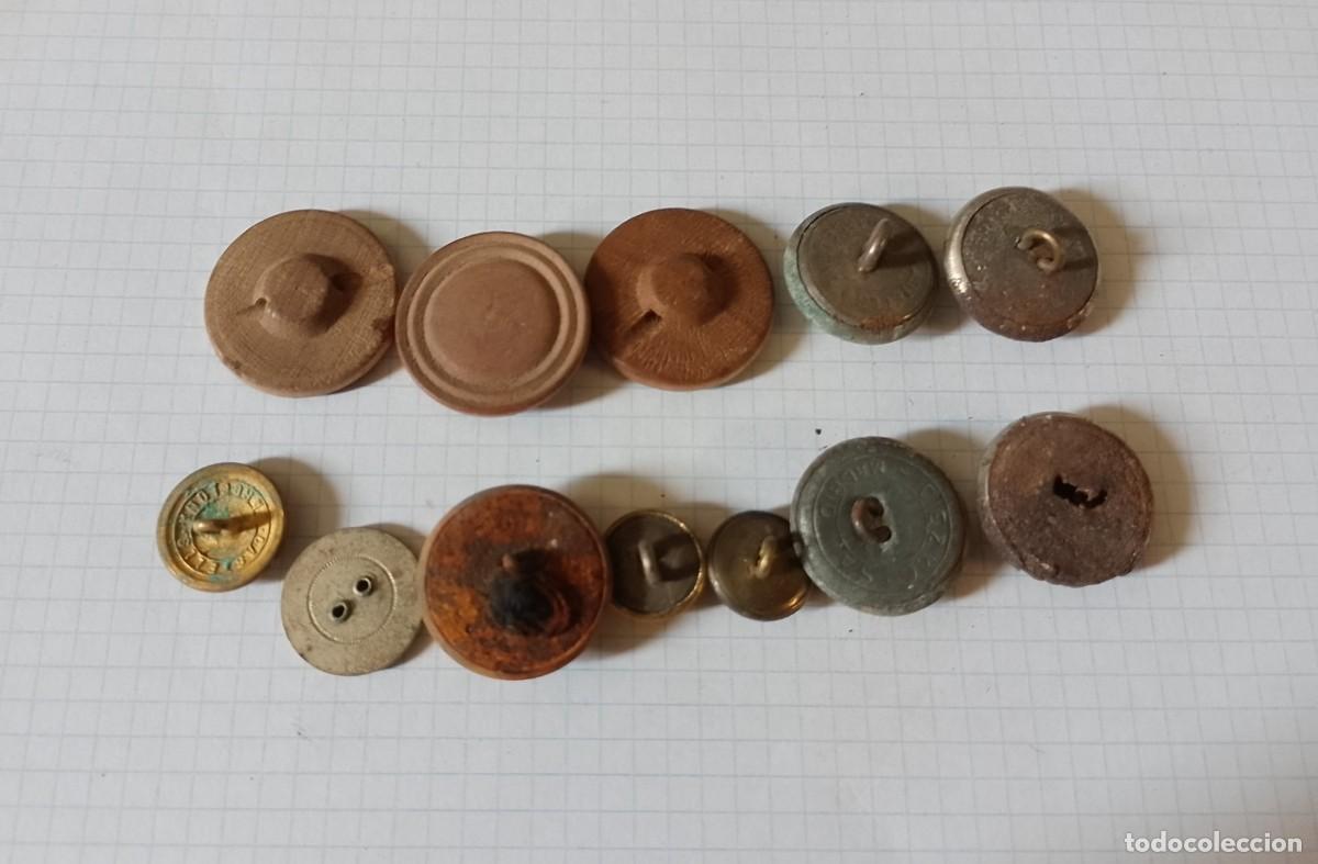 Militaria: Lote variado de botones - Foto 2