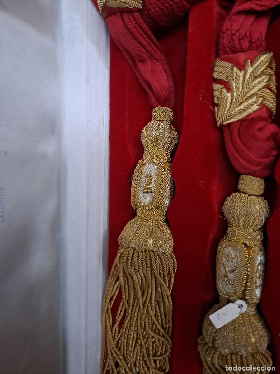 Militaria: Fajin de gala de general en el estuche - Foto 1