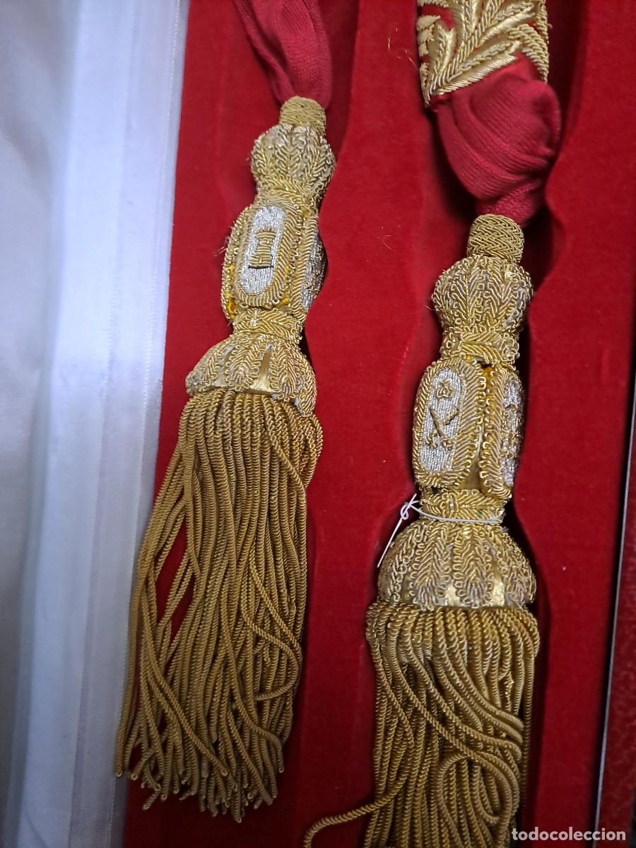Militaria: Fajin de gala de general en el estuche - Foto 2